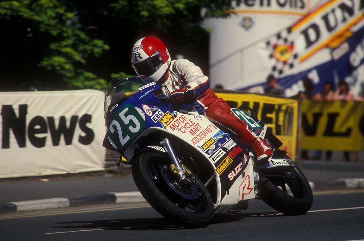 TT winner and road racing legend Tony Rutter has died Visordown